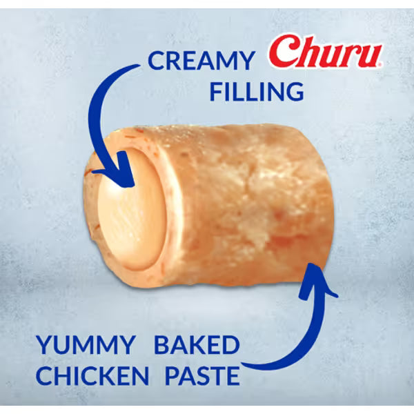 INABA DOG CHURU ROLLS JOINT SUPPORT CHCKN SALMN 30G