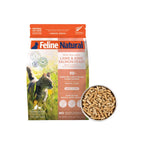 Feline Natural Lamb & King Salmon Feast Freeze-Dried Cat Food
