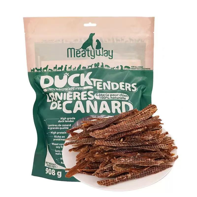 Meatyway Pure Duck Tender Jerky for Dogs 100g