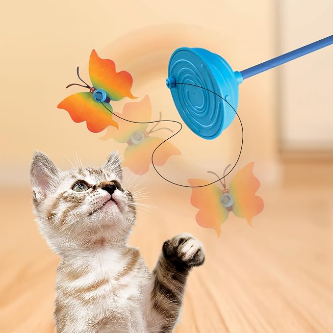 KONG Teaser Purrsuit Butterfly Cat Toy