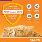 Advocate Spot-on Flea and Worm Treatment for Cats over 4kg 1pk