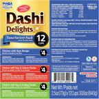 INABA DASHI DELIGHTS CUP TUNA VARIETY 12PK