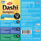 INABA DASHI DELIGHTS CUP SEAFOOD VARIETY 12PK