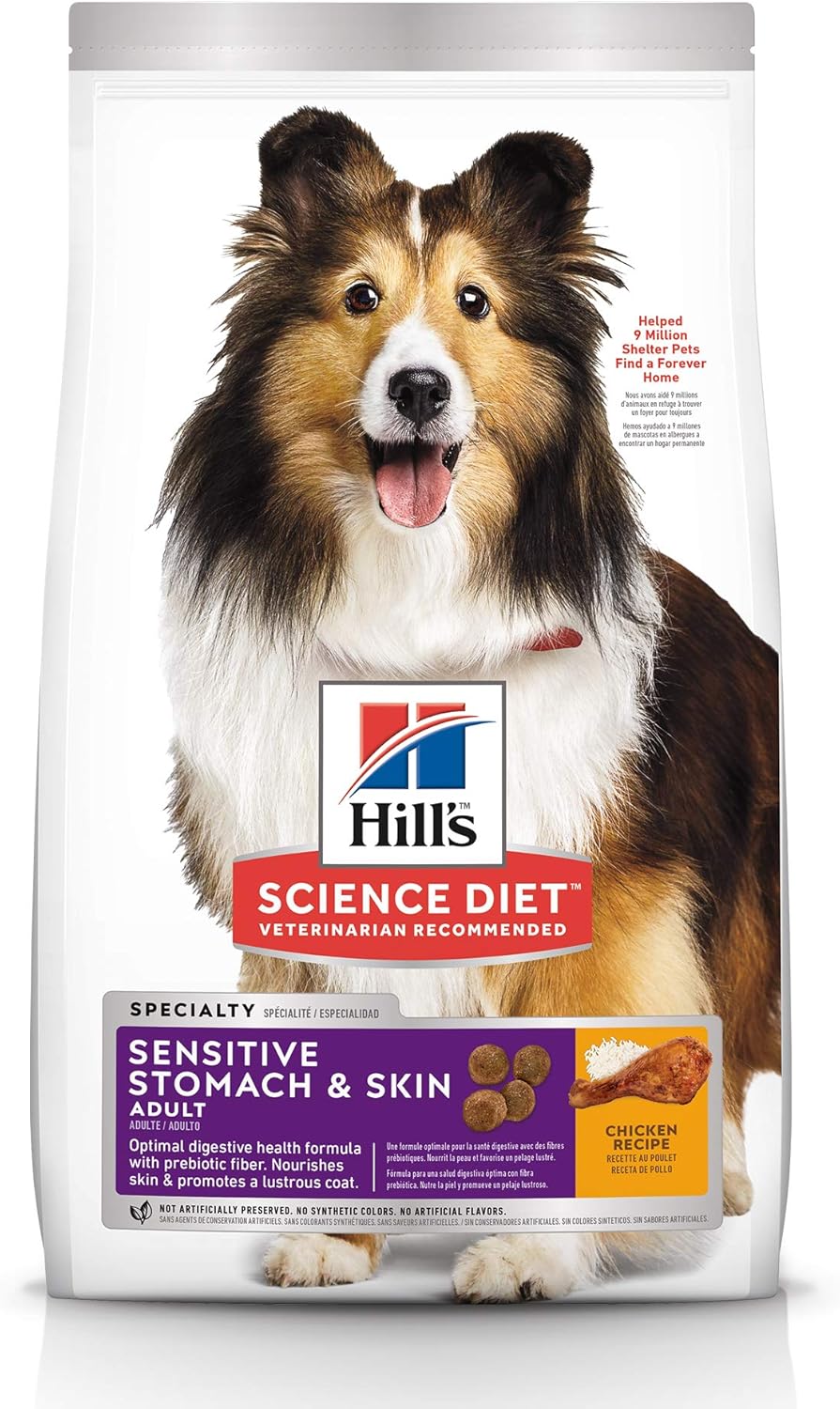Hills Science Diet Adult Sensitive Stomach Skin Dry Dog Food 1.81kg
