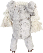 Fringe Studio Dog Toy, Girlie Sloth On A Rope Plsh Pet Toy