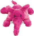 KONG - Cozie Elmer Elephant - Indoor Cuddle Squeaky Plush Dog Toy - for Small Dogs