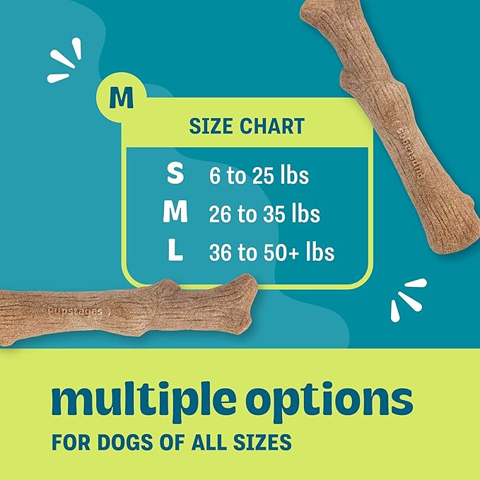 Petstages Dogwood Wood Alternative Dog Chew Toy, Medium