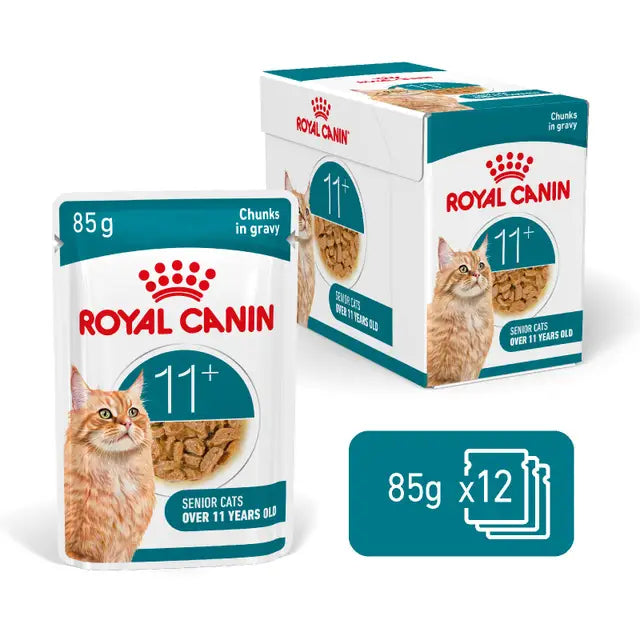 Royal Canin Ageing 11+ Gravy Senior Cat Pouch