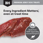 BLACK HAWK DOG TREATS KANGAROO JERKY STICKS 100G