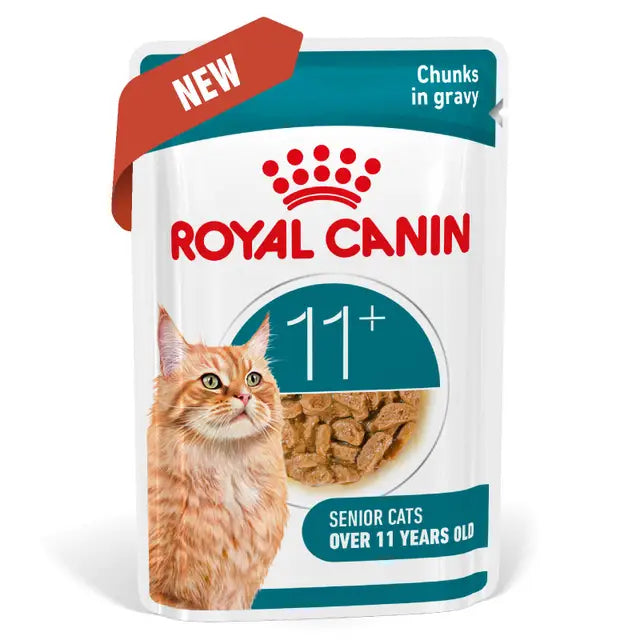 Royal Canin Ageing 11+ Gravy Senior Cat Pouch