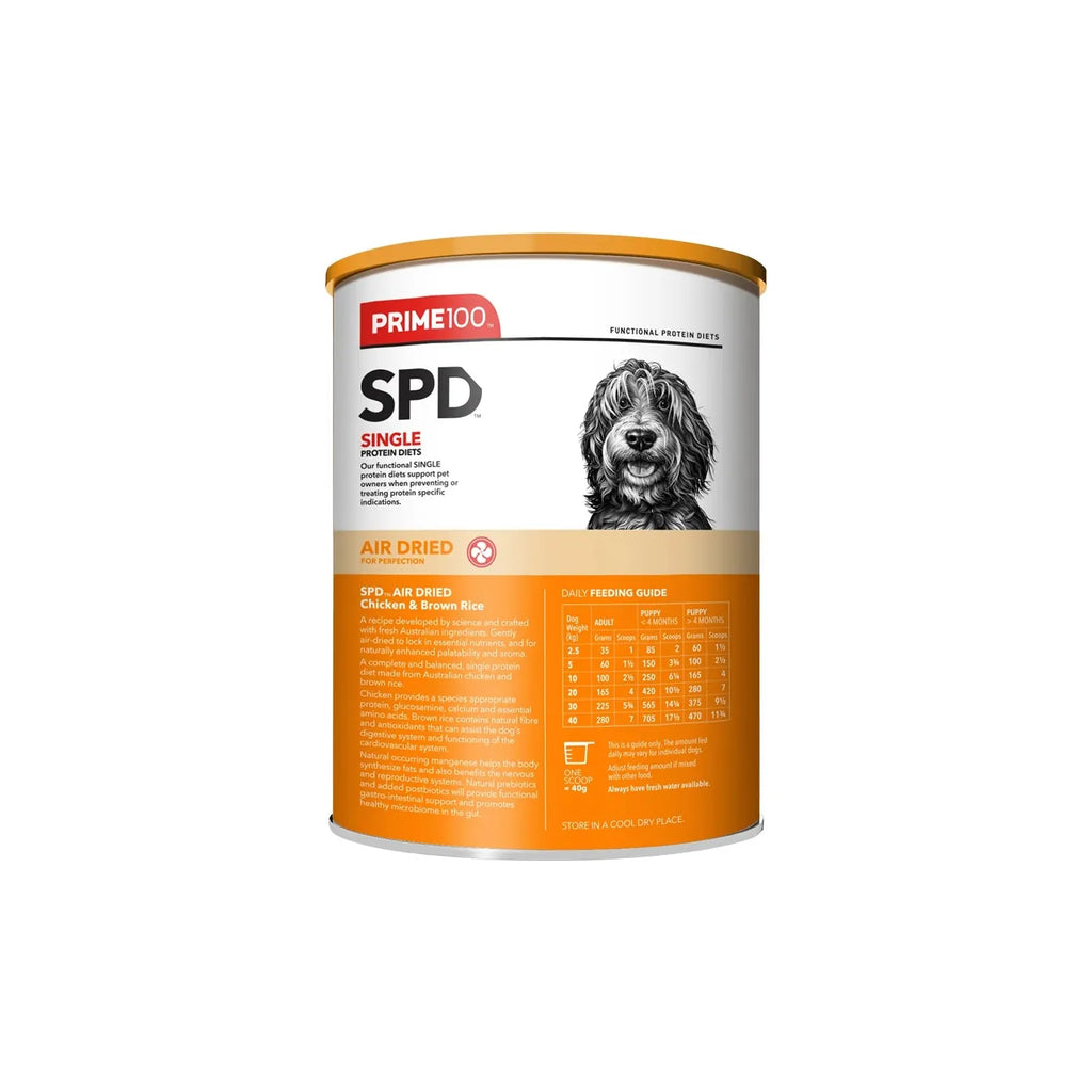 Prime100 SPD Air Dried Chicken & Brown Rice 600g