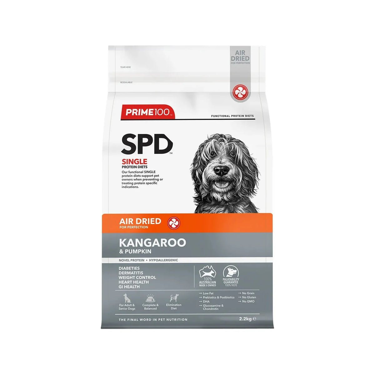 Prime100 SPD Air Dried Kangaro & Pumpkin
