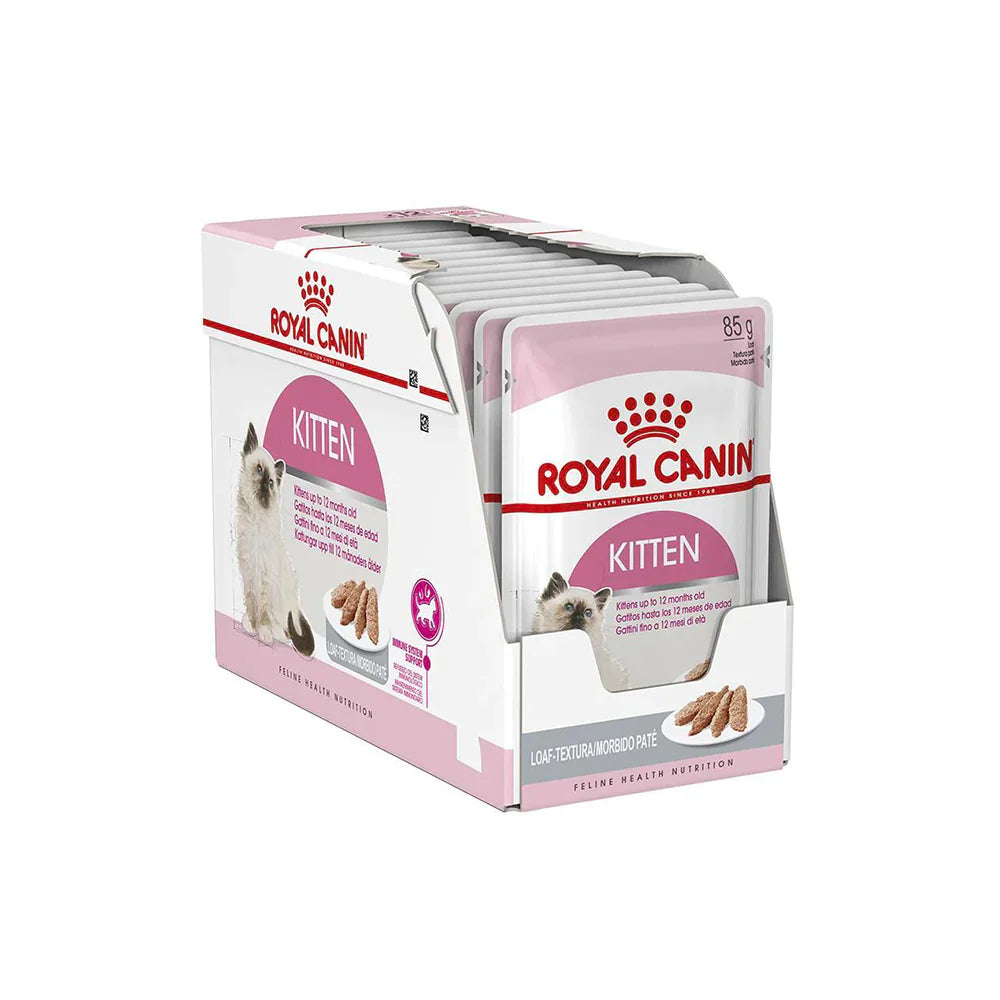 Royal Canin Kitten Wet Food in Loaf 12 x 85g