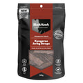 BLACK HAWK DOG TREATS KANGAROO JERKY STRAPS 100G