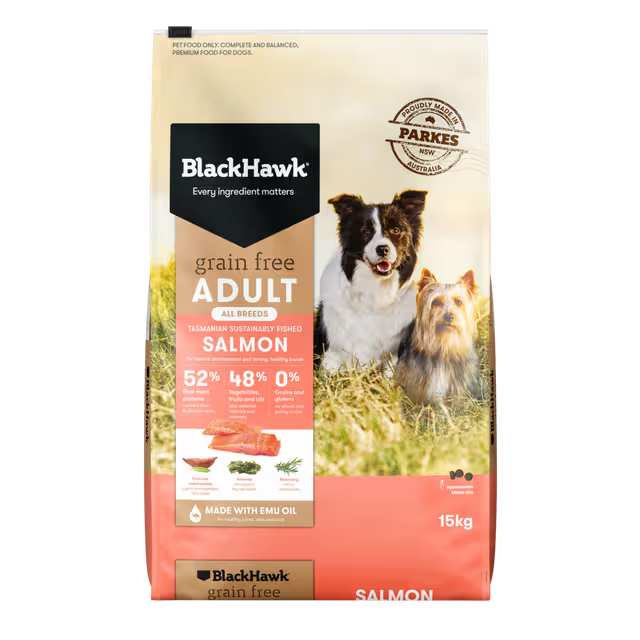 Black Hawk Grain Free Salmon Adult Dry Dog Food