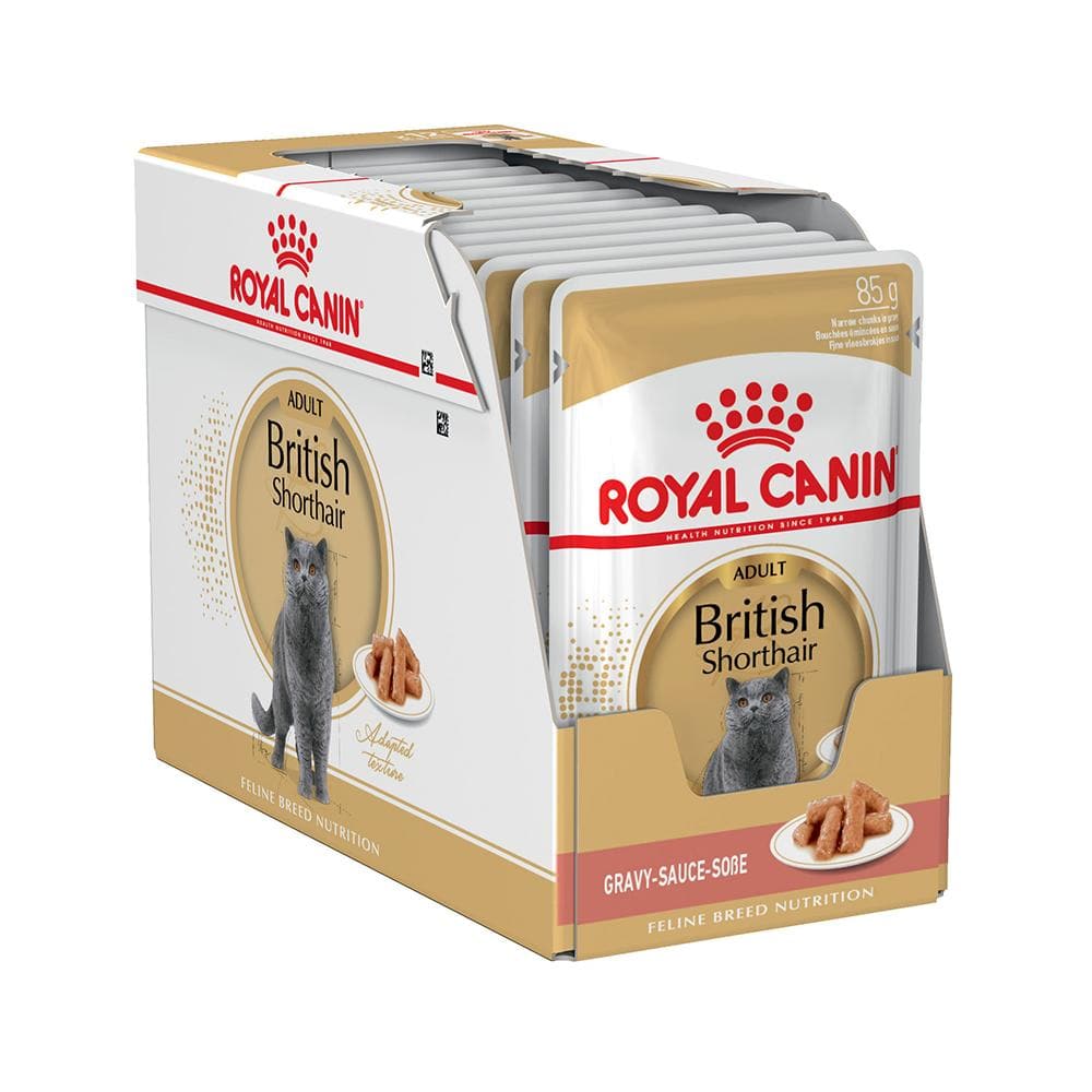 Royal Canin British Shorthair Cat Wet Food 12 x 85g