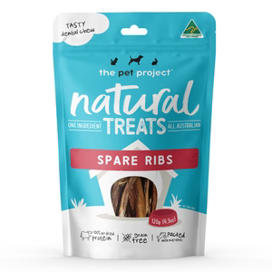 The Pet Project Spare Ribs Dog Treats 120g