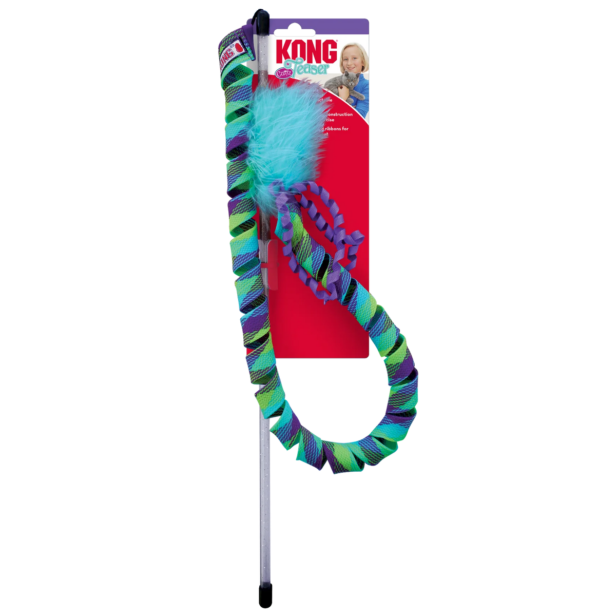 KONG CAT CURLZ TEASER