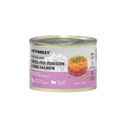 CAT FOREST Grass-Fed Venison & King Salmon Wet Cat Canned Food 180g x 12