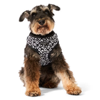 Cocopup London - Adjustable Neck Harness - Black Leopard - X-Small