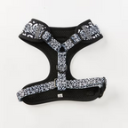 Cocopup London - Adjustable Neck Harness - Black Leopard - X-Small