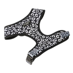 Cocopup London - Adjustable Neck Harness - Black Leopard - X-Small
