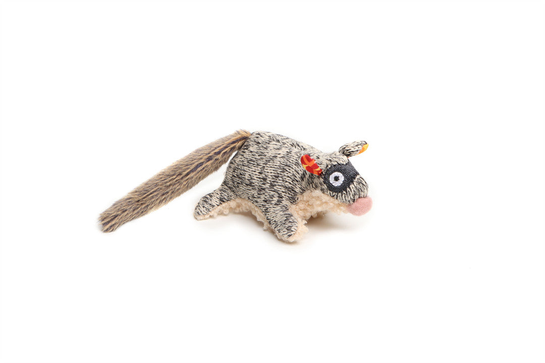 GiGwi Plush Friends Squeaker Toy Racoon