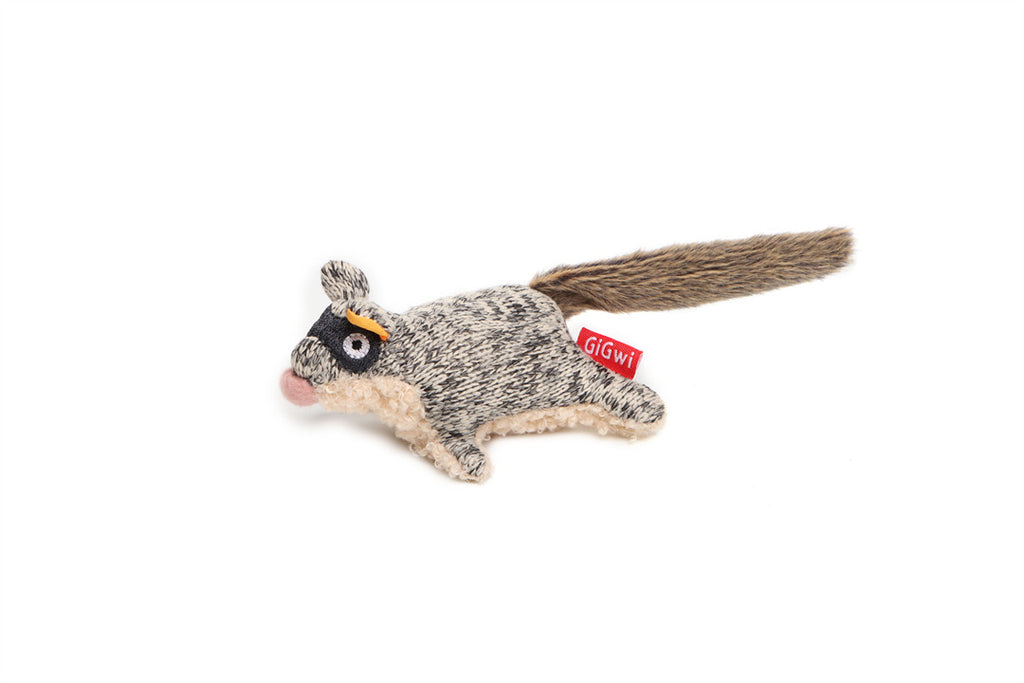 GiGwi Plush Friends Squeaker Toy Racoon