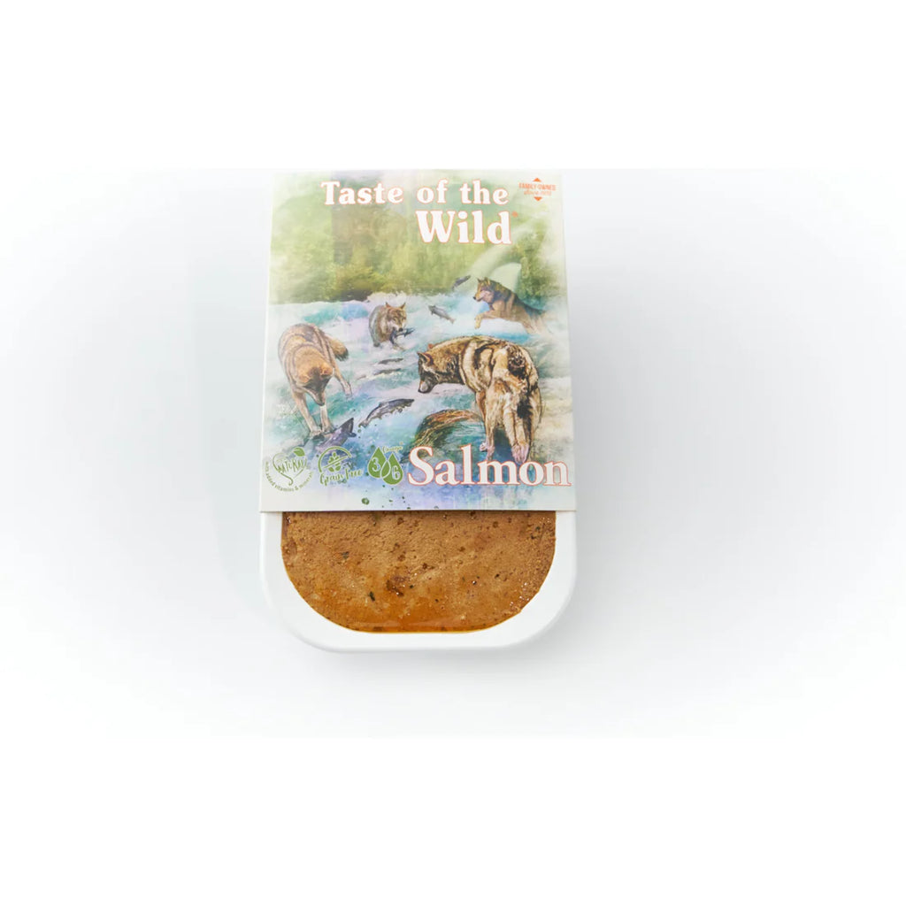 Taste of the Wild Salmon and Herring with Fruit and Vegetables Tray Dog Wet Food 390g