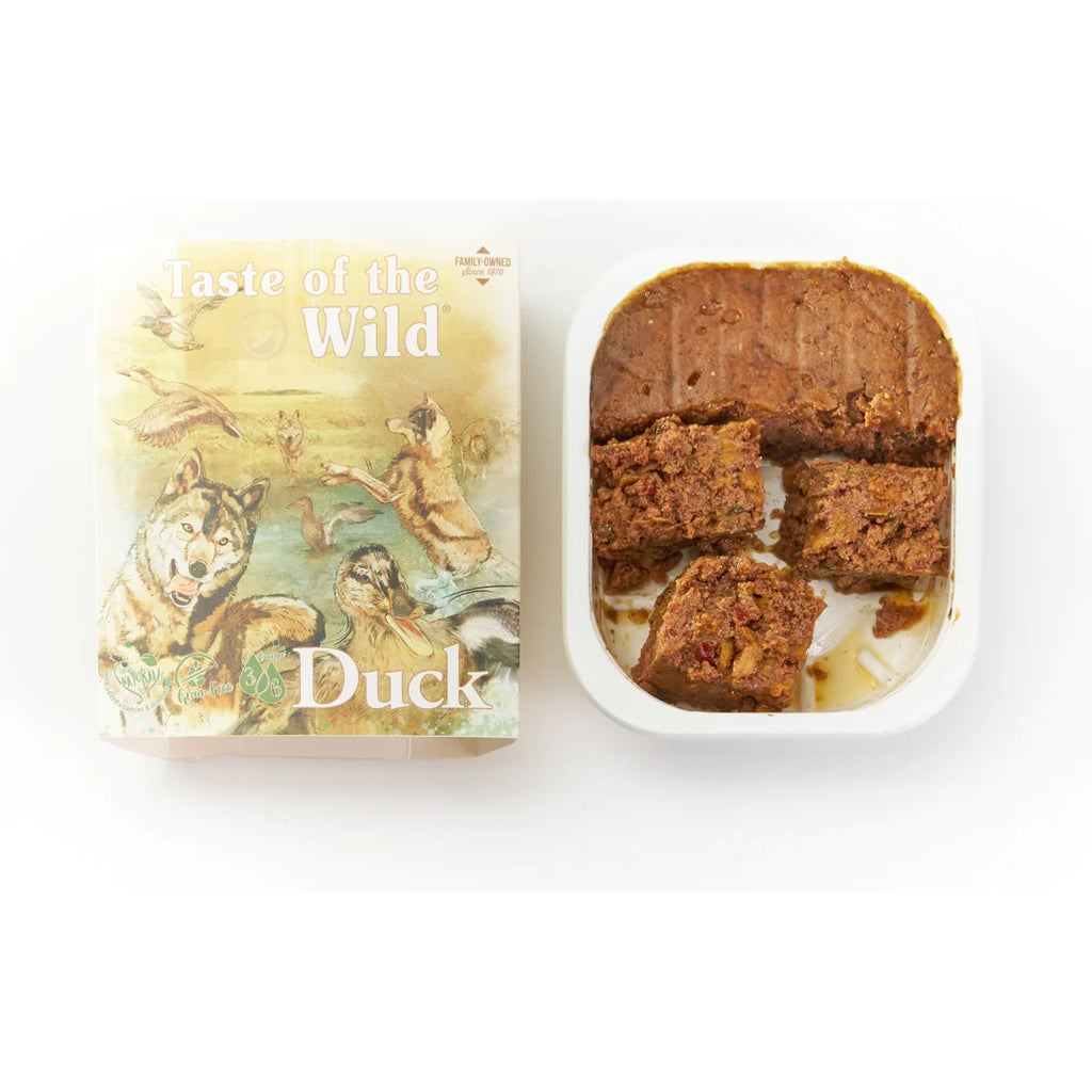 Taste of wild DUCK and Chicken with Fruit and Vegetable Tray
