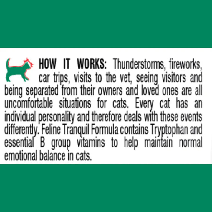 Vetalogica Feline Tranquil Formula 120 tablets