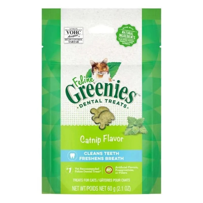 Greenies Cat Treats Dental Catnip Flavour 130g