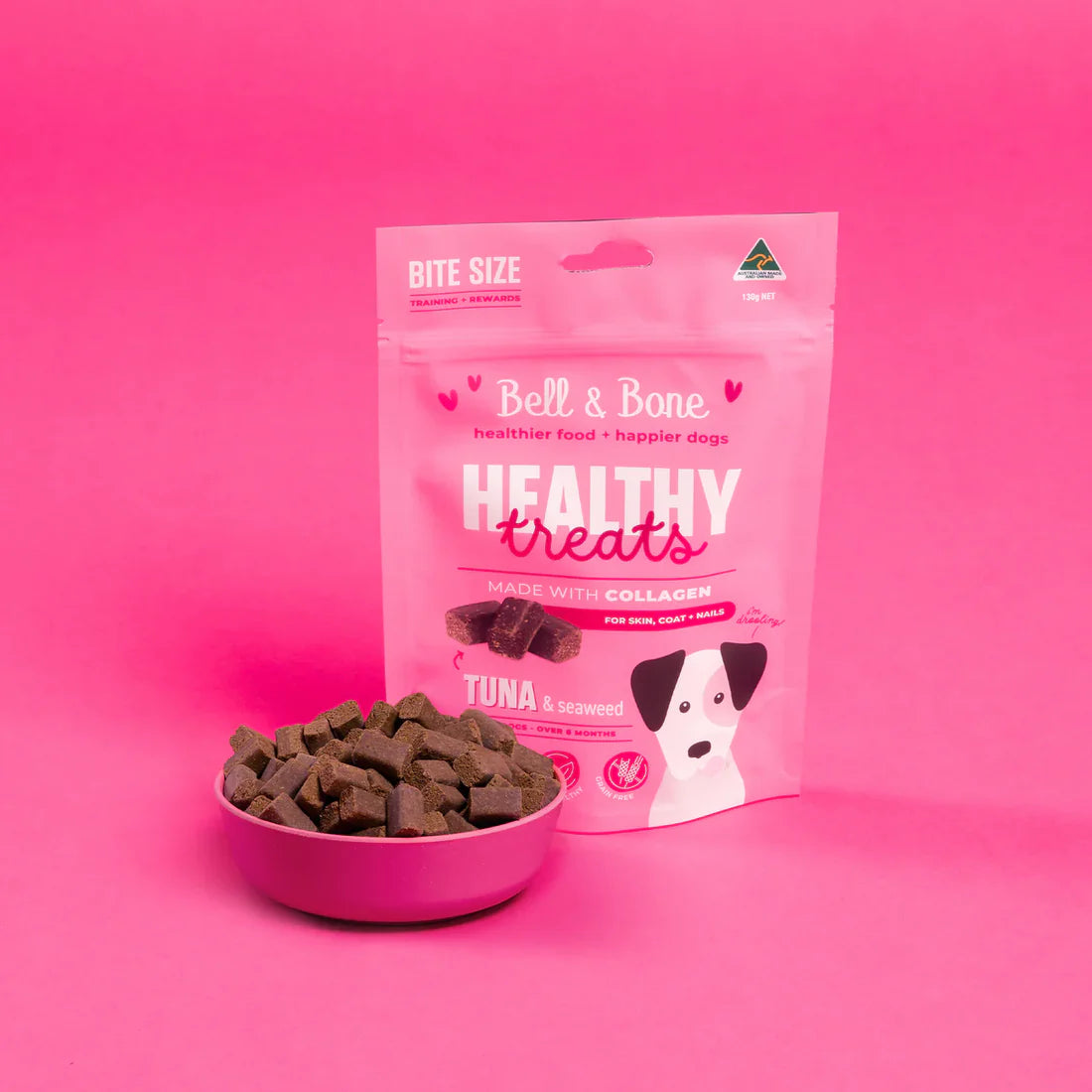 BELL & BONE HEALTHY TREATS TUNA (COAT SKIN & NAILS) 130G