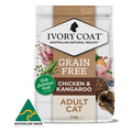 Ivory Coat Grain Free Adult Cat Food Chicken And Kangaroo 4kg