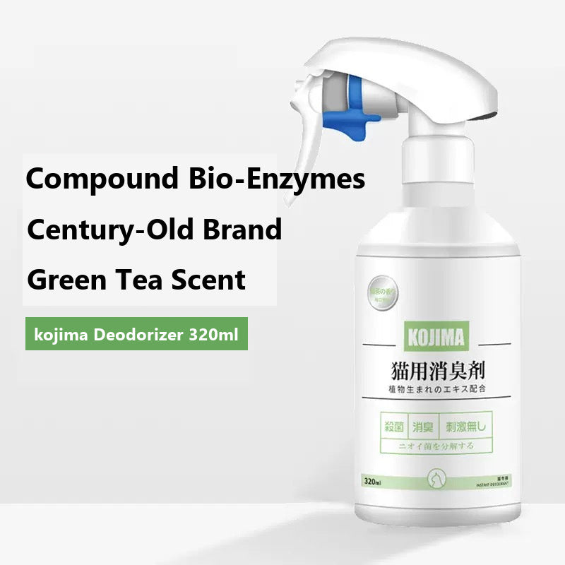 KOJIMA Cat Deodorizer 320ml Green Tea Scent