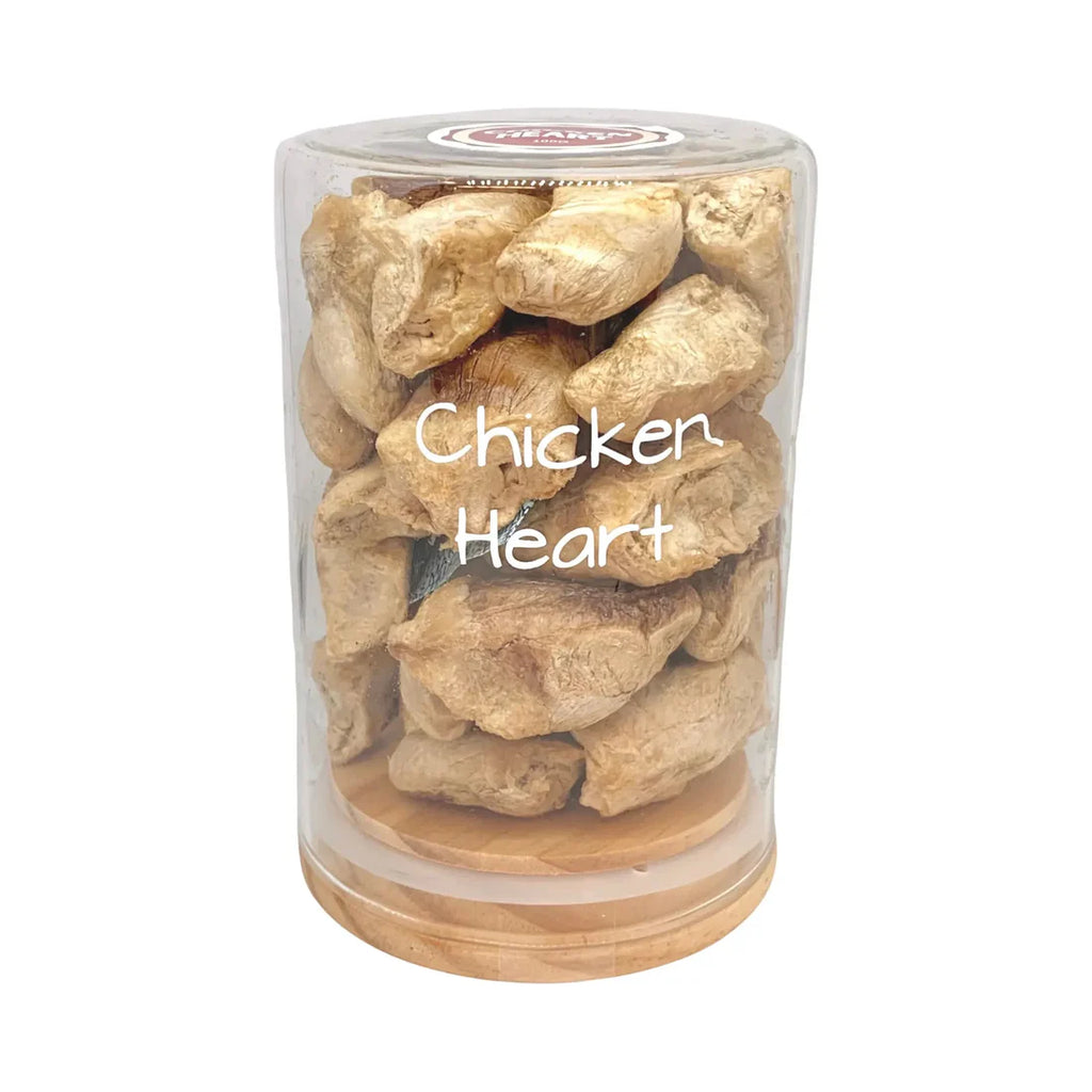 Freezy Paws Freeze Dried Dogs and Cats Treats Chicken Heart 100g