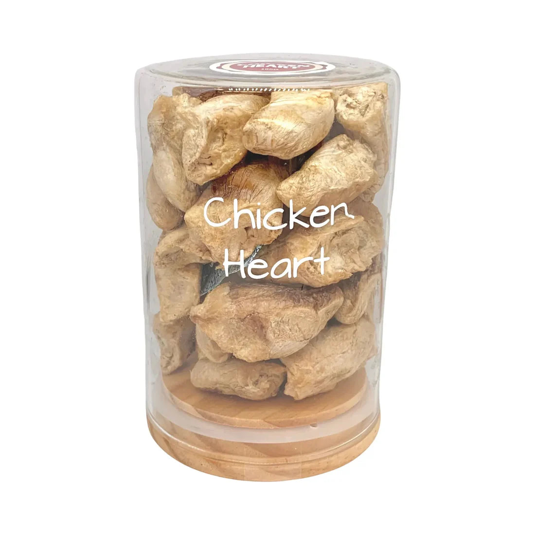 Freezy Paws Freeze Dried Dogs and Cats Treats Chicken Heart 100g