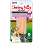 Inaba Grilled Chicken Fillet Cat Treats 25g Extra Tender In Crab Flavored Broth