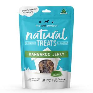 The Pet Project Kangaroo Jerky Dog Treats 100g