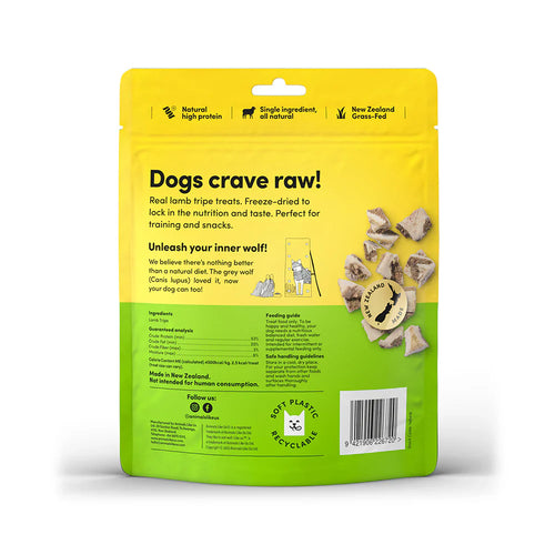 Animals Like Us Grass-Fed Lamb Tripe Freeze Dried Raw Dog Treats 60g