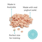 The Pet Project Strawberry Yoghurt Drops Dog Treats 250g