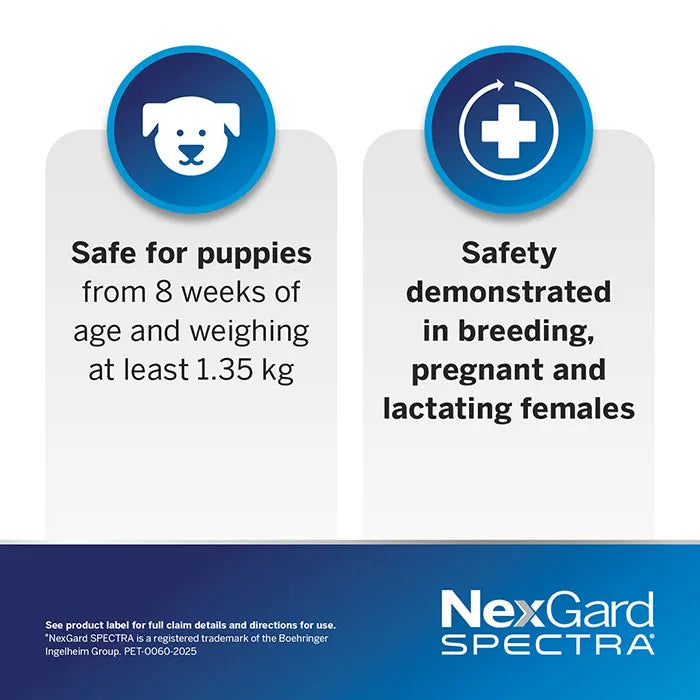 NexGard Spectra for Dogs 15.1 - 30kg (6pk)