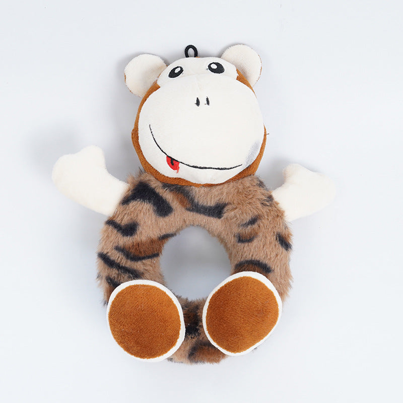 Pawpular Plush Squeaky Dog Toy ¨C Naughty Monkey