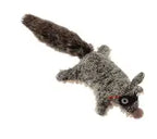 GIGwi Plush Friends Coon Squeaker Dog Toy
