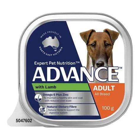 ADVANCE DOG ADULT LAMB 100G 12PK