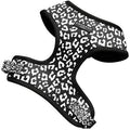 Cocopup London - Adjustable Neck Harness - Black Leopard -Medium