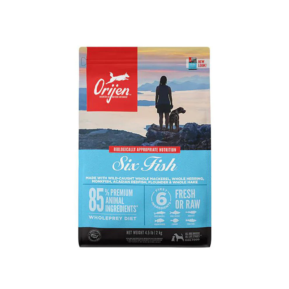 ORIJEN Six Fish Recipe Dog Dry Food 2kg