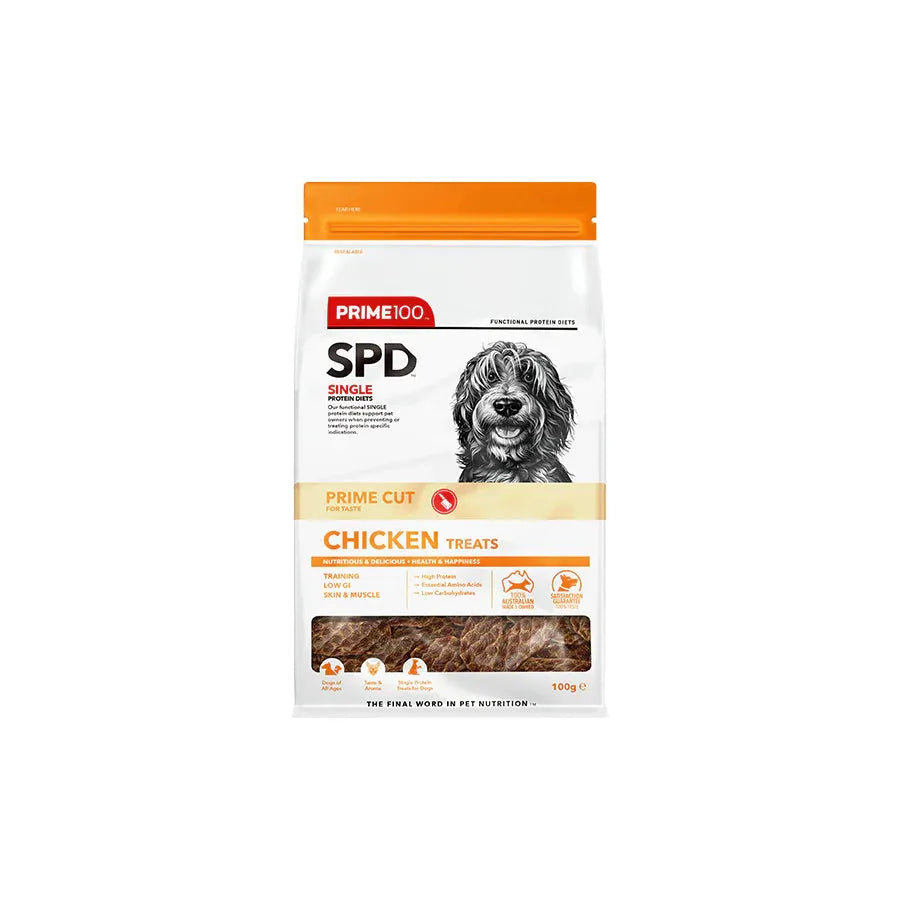 SPD PRIME CUT CHICKEN TREATS 100G