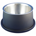 Deliso Designer Floor Stainless Steel Bowl Black 1.5ltr