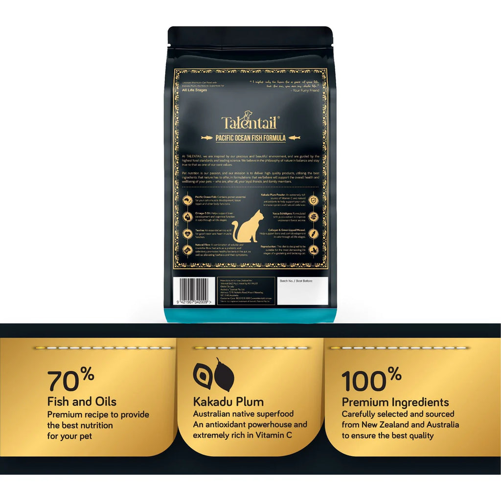 Talentail Ultimate Pacific Ocean Fish Dry Dog Food 5kg